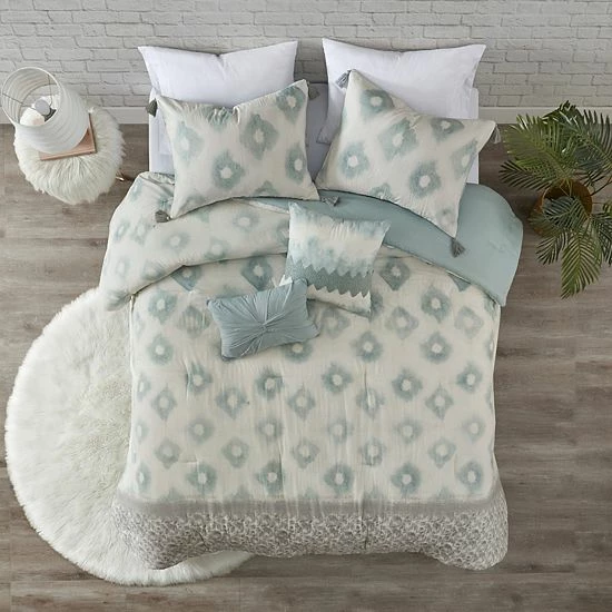 Madison Park Jayla 5-Piece Cotton Comforter Set With Shams - Image 8