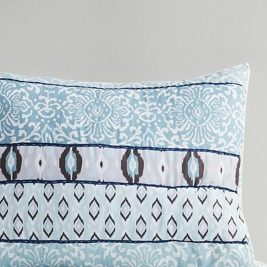 Madison Park Ellis Reversible Cotton Coverlet Set With Shams - Image 6