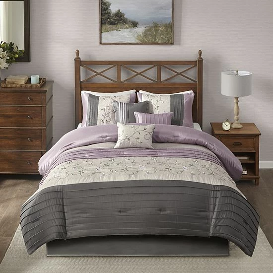 Madison Park Belle 7-piece Comforter Set Spice - Image 12