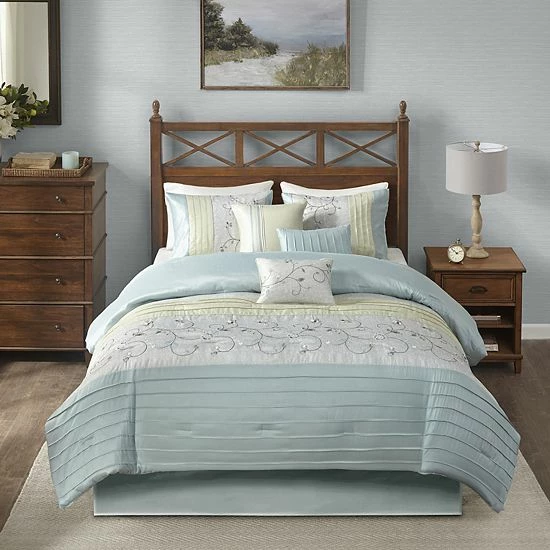 Madison Park Belle 7-piece Comforter Set Spice - Image 15