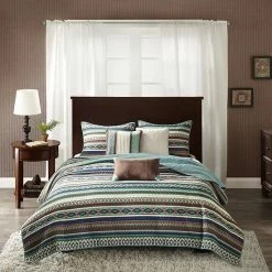 Madison Park 6-piece Harley Quilted Coverlet Set
