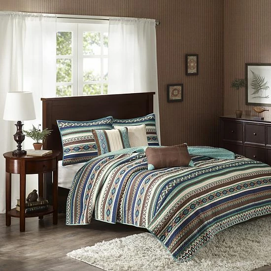 Madison Park 6-piece Harley Quilted Coverlet Set - Image 6