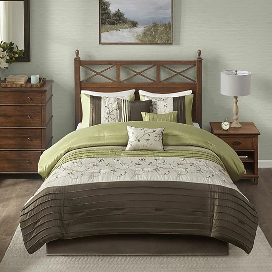Madison Park Belle 7-piece Comforter Set Spice - Image 18