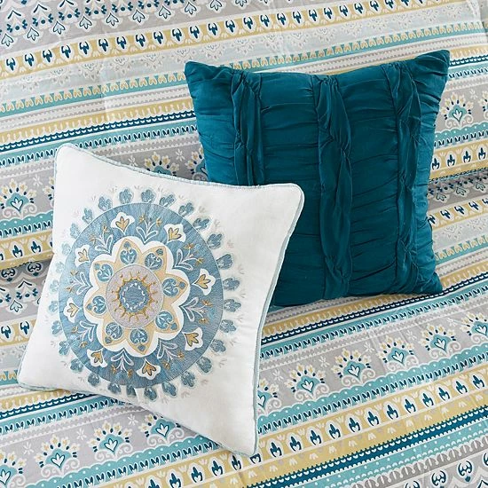 Madison Park Delta 7-piece Printed Comforter Set - Image 4