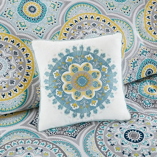 Madison Park Delta 7-piece Printed Comforter Set - Image 9