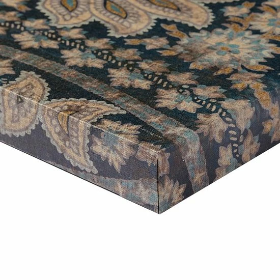 Madison Park Weathered Damask Walls Linen Wall Art 3-piece Set - Image 3