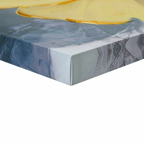 Madison Park Yellow Bloom Canvas Wall Art - Image 3