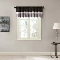 Madison Park Eastridge Window Valance - 50'' X 18'' Natural