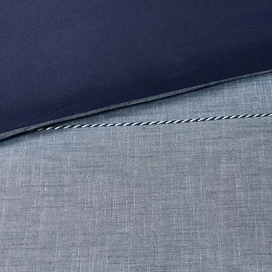 Madison Park Norris 3-piece Cotton Yarn Dye Duvet Cover Set - Image 2