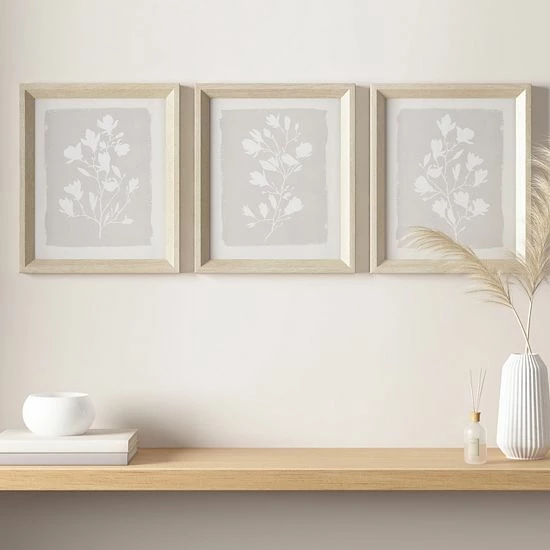Madison Park Fair Florets Printed Framed Graphic 3-Piece Set - Image 2