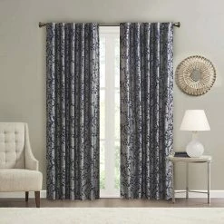 Madison Park 2-Pack Logan Light Filtering Window Curtain Set