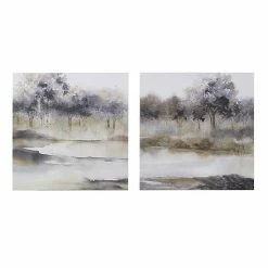 Madison Park Silent Canvas Wall Art 2-Piece Set