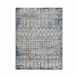 Madison Park Reese Moroccan Global Woven Area Rug Charcoal