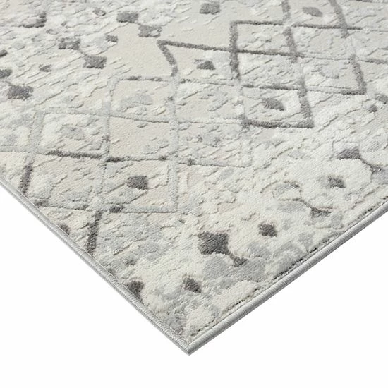 Madison Park Reese Moroccan Global Woven Area Rug Charcoal - Image 3