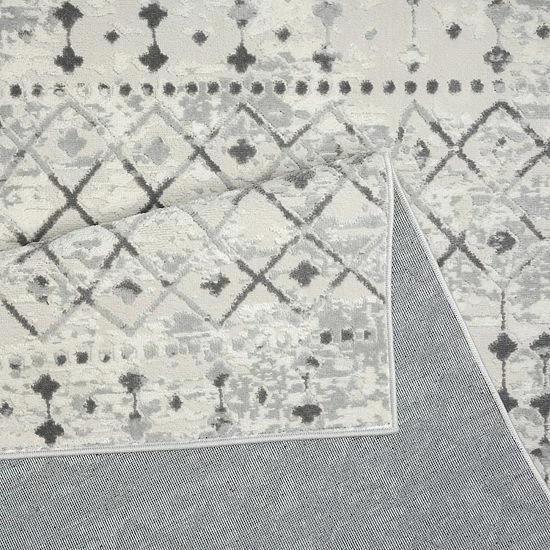 Madison Park Reese Moroccan Global Woven Area Rug Charcoal - Image 9