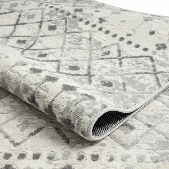 Madison Park Reese Moroccan Global Woven Area Rug Charcoal - Image 11