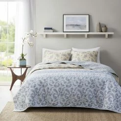 Madison Park Rosie Reversible Cotton Coverlet Set With Shams