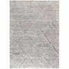 Madison Park Sophia Talas Trellis Woven Plush Area Rug Gray Cream