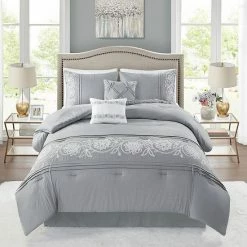 Madison Park Olivia 6-Piece Comforter Set With Coordinating Pillows