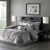Madison Park Elena 7-piece Jacquard Comforter Set With Coordinating Pillows
