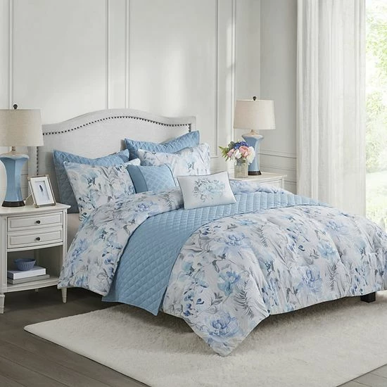 Madison Park Zayden Printed Seersucker Comforter And Coverlet Set - Image 3