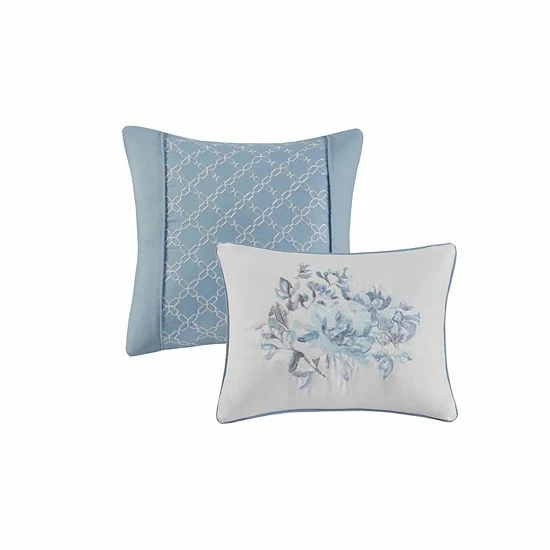 Madison Park Zayden Printed Seersucker Comforter And Coverlet Set - Image 7