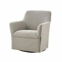 Madison Park Caddy Swivel Glider Chair Cream