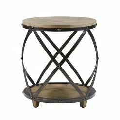 Madison Park Cirque Industrial End Table