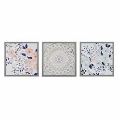 Madison Park Summer Bliss Floral Framed Wall Art 3-piece Set
