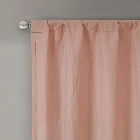 Madison Park 1-pack Kylie Reversible Window Curtain Pink - Image 3