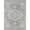 Madison Park Caroline Distressed Boho Medallion Woven Area Rug