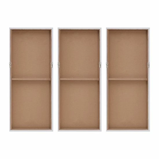 Madison Park Luminous Hand Painted Heavy Textured Canvas Wall Decor 3-piece Set Taupe - Image 5