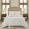 Madison Park Osanna 3-Piece Tufted Cotton Chenille Palm Comforter Set