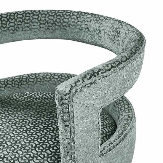 Madison Park Crimson Swivel Counter Stool Cream - Image 5