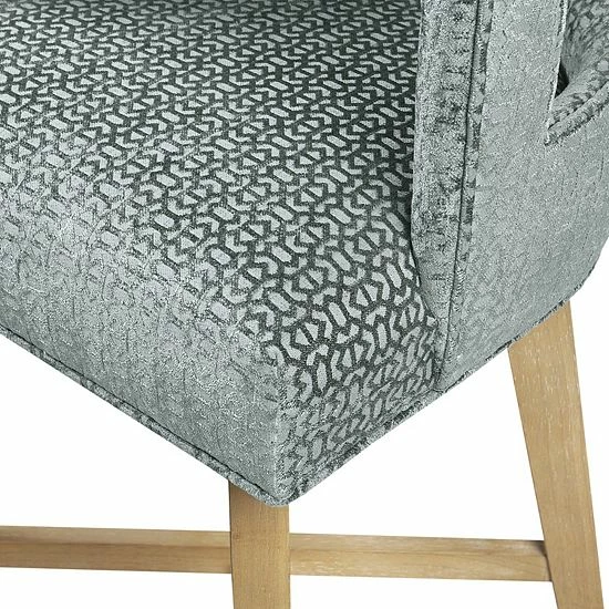 Madison Park Crimson Swivel Counter Stool Cream - Image 7