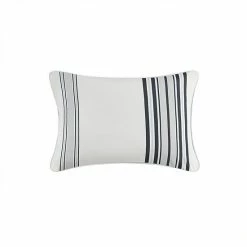 Madison Park 3M Scotchgard Outdoor Oblong Throw Pillow Black