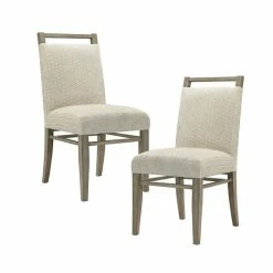 Madison Park Bernardo Dining Chair Set - 2-pack Cream
