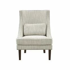 Madison Park Glenmoor High Back Upholstery Accent Chair Navy