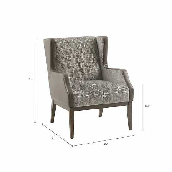 Madison Park Benjamin Accent Arm Chair - Image 7