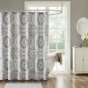 Madison Park Torin Cotton Printed Shower Curtain