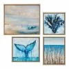 Madison Park Seascape Framed Canvas Wall Decor 4-piece Set
