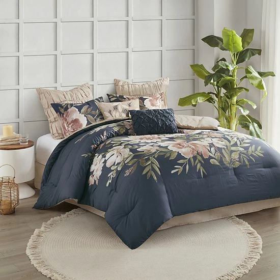 Madison Park Maia 8-Piece Cotton Comforter Set With Shams - Image 7