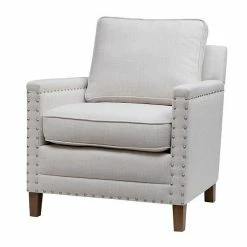 Madison Park Lotte Accent Chair Gray