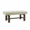 Madison Park Ashford Upholstered Accent Bench Ottoman