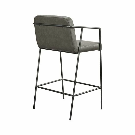 Madison Park Dunas Faux Leather Counter Stool - Image 5