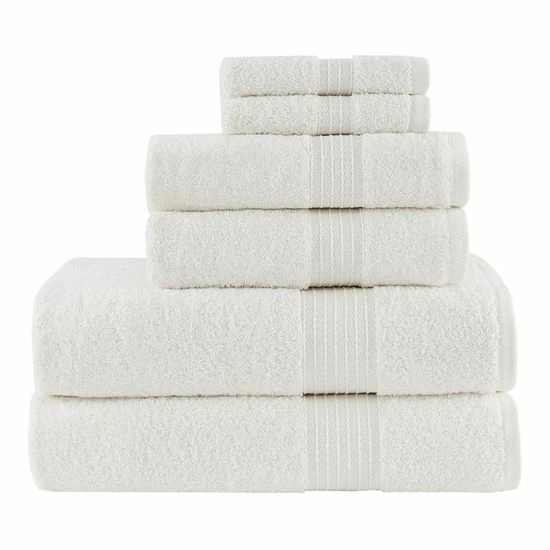 Madison Park Organic Cotton 6-piece Bath Towel Set Navy - Image 13