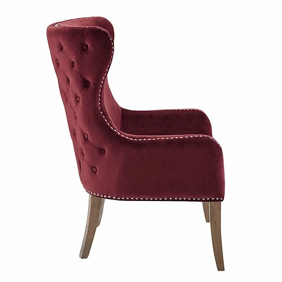 Madison Park Irvine Accent Chair Slate Blue - Image 6