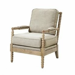 Madison Park Sunnee Accent Chair Taupe