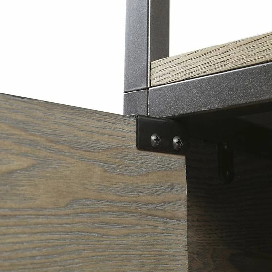 Madison Park Pagosa 3-Shelf Bookcase & Lower Storage Cabinet Set - Image 9