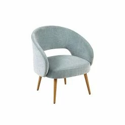 Madison Park Senna Open Back Barrel Arm Chair
